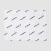 OP MAAT GEMERKTE TISSUEPAPIER (Voorkant)