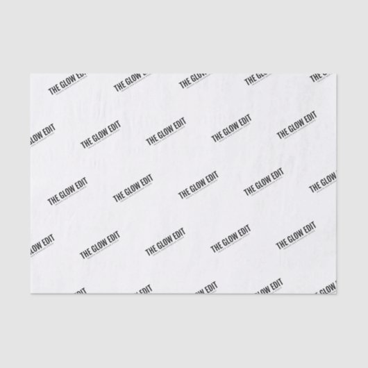 OP MAAT GEMERKTE TISSUEPAPIER (Voorkant)