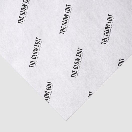 OP MAAT GEMERKTE TISSUEPAPIER (Detail)