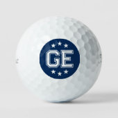Op maat gemonogrammeerde Titleist Pro V1 golfbal c Golfballen (Voorkant)