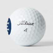 Op maat gemonogrammeerde Titleist Pro V1 golfbal c Golfballen (Logo)