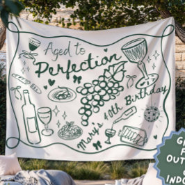 Op Maat Gerijpt tot Volmaaktheid Achtergrond voor  Wandkleed