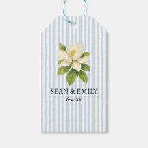 Op maat geschilderde magnolia nautische streep bru