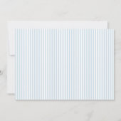 Op maat geschilderde schelp strandstationery bedankkaart (Achterkant)