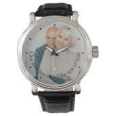 Op maat gesneden heeft onze liefde de tijdtoets ge horloge (Voorkant)