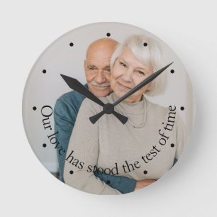 Op maat gesneden heeft onze liefde de tijdtoets ge ronde klok