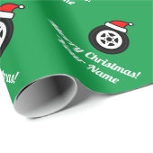 Op maat gesneden Kerstmis voor auto's Cadeaupapier (Rol Hoek)