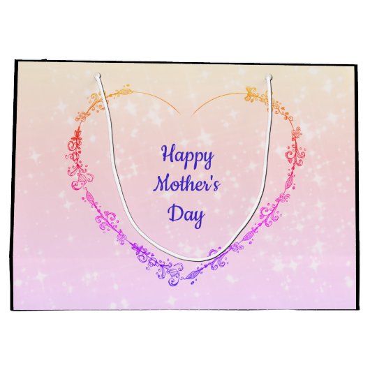 op maat gesneden large cadeautasje (Achterkant)