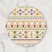 Op maat gesneden Mexicaanse festa-partij Bedankjes Labels (Achterkant)