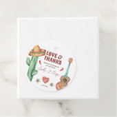 Op maat gesneden Mexicaanse festa-partij Bedankjes Labels (In situ)