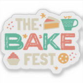 op maat gesneden Sticker (Voorkant)