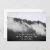 op maat gesneden uitnodiging voor de oude Hallowee (Voorkant / Achterkant)