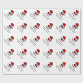 Op maat gesneden verpakkingspapier voor de eerste  cadeaupapier (Vlak)