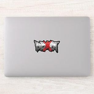 Op maat gesneden vinyl BEAST-logo sticker