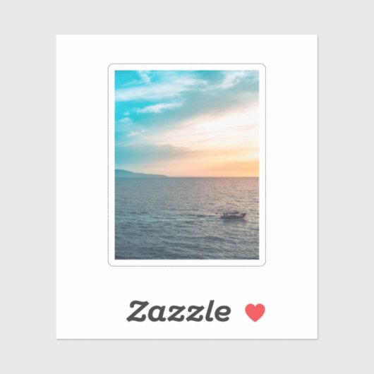 Op maat gesneden vinyl fotosticker – Persoonlijk c Sticker (Vel)