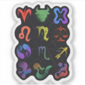 Op maat gesneden vinyl sticker (Voorkant)