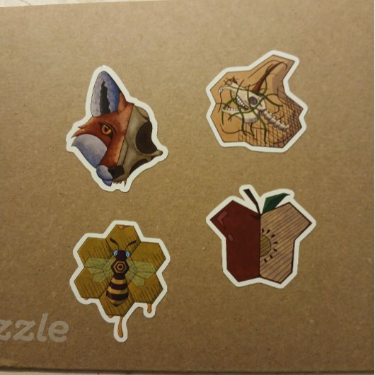 Op maat gesneden vinyl sticker