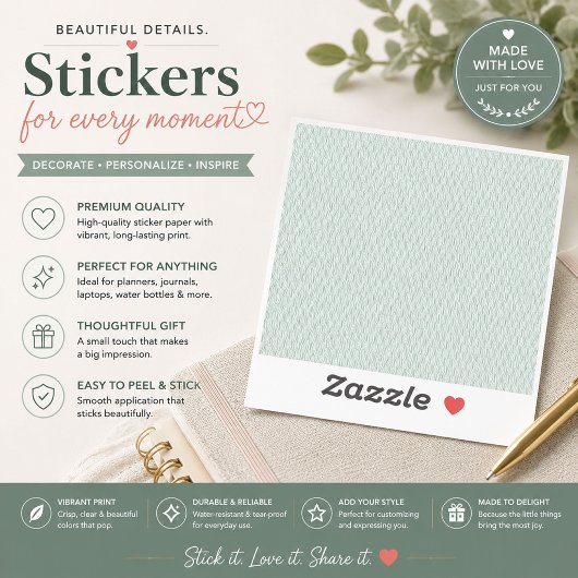 Op maat gesneden vinyl sticker