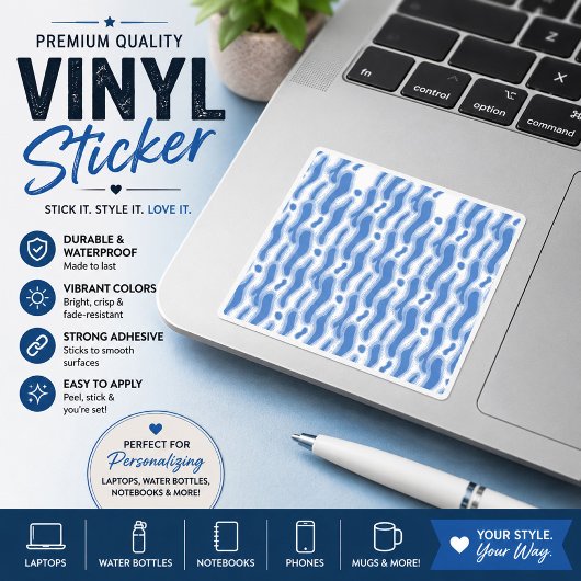 Op maat gesneden vinyl sticker