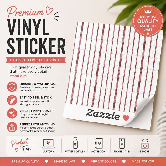 Op maat gesneden vinyl sticker
