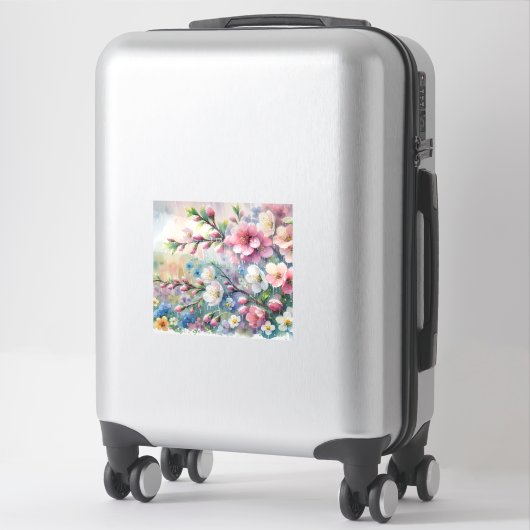 Op maat gesneden vinyl sticker (Koffer)