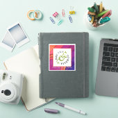 Op maat gesneden vinyl sticker productlabel waterv (iPad Cover)