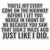 Op maat gesneden vinyl Sticker samenvoegen (Voorkant)