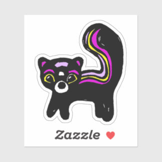 Op maat gesneden vinyl sticker - Zenia Zorilla