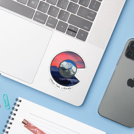 Op maat gesneden Vinyl Winterpark Sticker