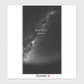 Op maat gesneden vinylstickers sticker (Vel)