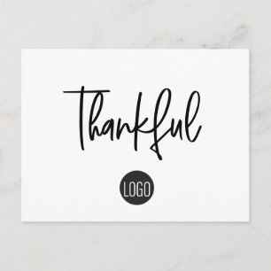 Op maat gesneden zakelijke klantwaardering briefkaart