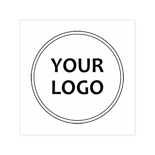 op maat gesneden zakelijke logo zelfinktende stempel (Design)