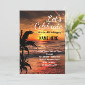 OP MAAT LATEN WE VERJAARDAGSFEEST VIEREN KAART (Staand voorkant)