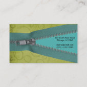 op maat maken visitekaartje (Achterkant)