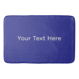 Op maat ontworpen blauw badmat