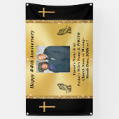Op maat ontworpen kerk banner voor Debra (Verticaal)