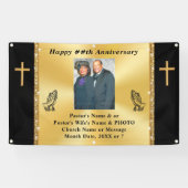 Op maat ontworpen kerk banner voor Debra (Horizontaal)