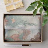 Op maat ontworpen tissuepapier MEERJUFFER (Geschenk)