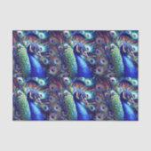 Op maat ontworpen tissuepapier Peacock (decopauge) (Voorkant)
