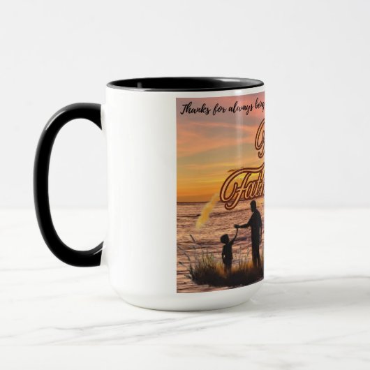 Op maat ontworpen Vaderdag-Mok Mok (Links)