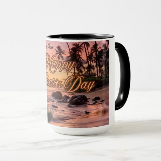 Op maat ontworpen Vaderdag-Mok Mok (Voorkant rechts)