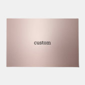 op maat roze abstract deurmat (Voorkant)