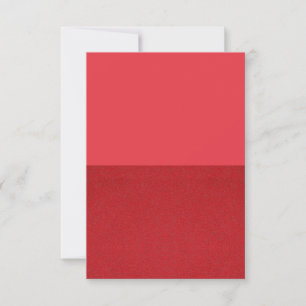 Op maat Tomaten Rood RSVP Kaart – Half Gestructure