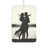 Op maat twee gesteunde foto maakt het zwart-wit luchtverfrisser (Voorkant)