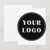 op maat, uniek, strak & minimalistisch advieskaart (Voorkant / Achterkant)