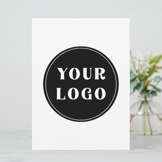 op maat, uniek, strak & minimalistisch kaart (Staand voorkant)