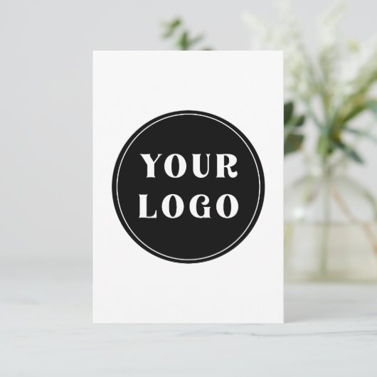 op maat, uniek, strak & minimalistisch kaart (Staand voorkant)