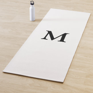Op maat uw monogram toegevoegd yogamat