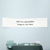 Op maat | Vinyl banner, 76 x 365 cm Spandoek (Beurs)