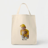 Op Maat - Voeg Foto en Tekst Toe Tote Bag (Voorkant)